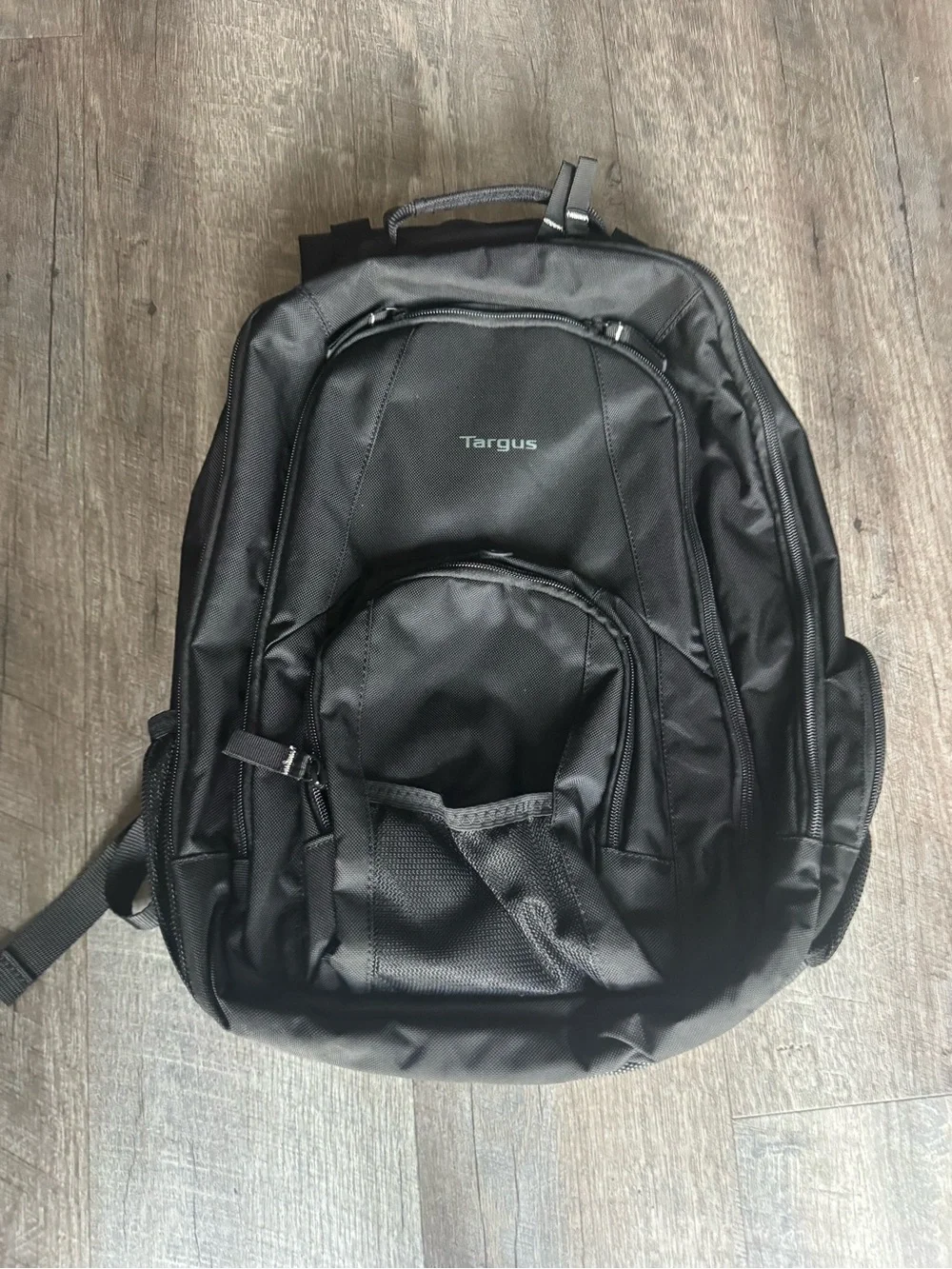 Targus Black Backpack with Multi-Compartment Design